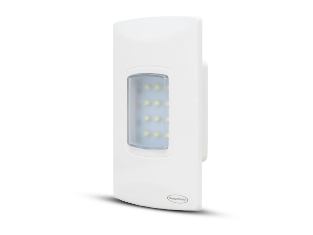 Luminária de Emergência LED 100lm Segurimax